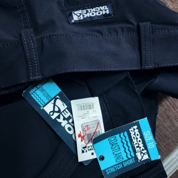 NWT Hook & Tackle Coastland ladies fishing shorts sz 10 - Picture 3 of 3